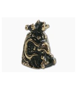 Lion Armory Mad Rooster Bead Brass