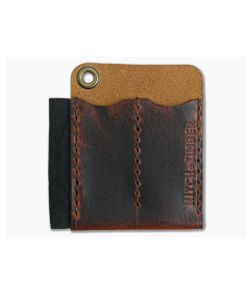 Hitch & Timber Runt 2.0 Card Holder Autumn Harvest Leather EDC Slip & Pen Holder