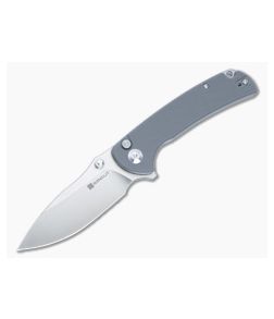 Sencut Pulsewave Gray G10 Button Lock Pocket Knife S23032-2