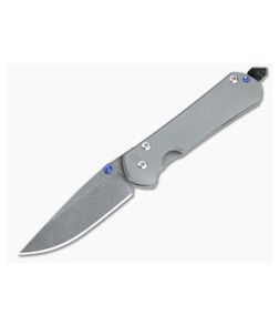 Chris Reeve Small Sebenza 31 Boomerang Damascus Titanium Folding Knife 003