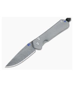 Chris Reeve Small Sebenza 31 Boomerang Damascus Titanium Folding Knife 004