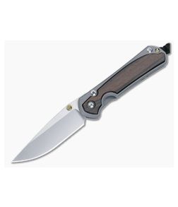 Chris Reeve Small Sebenza 31 Frame Lock Folder Macassar Ebony Inlay MagnaCut Drop Point S31-1116-016