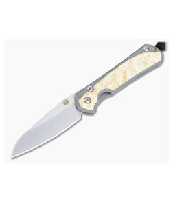 Chris Reeve Small Sebenza 31 Frame Lock Folder Box Elder Inlay MagnaCut Insingo S31-1126-001