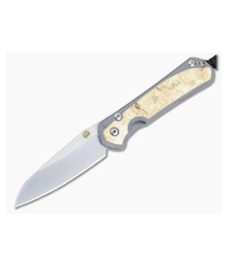 Chris Reeve Small Sebenza 31 Frame Lock Folder Box Elder Inlay MagnaCut Insingo S31-1126-002