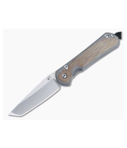 Chris Reeve Small Sebenza 31 Frame Lock Folder Natural Micarta Inlay MagnaCut Tanto S31-1230