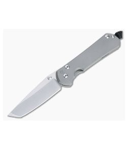 Chris Reeve Small Sebenza 31 Sprint Tanto S35VN Glass Blast Titanium Folder