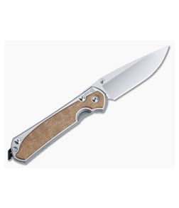 Chris Reeve Small Sebenza 31 Left Handed GP Exclusive Annual Sapele Mahogany Polished MagnaCut Drop Point S31-1714