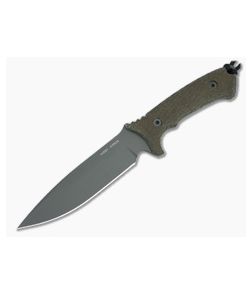 Spartan Harsey Difensa Black Magnacut Green Micarta