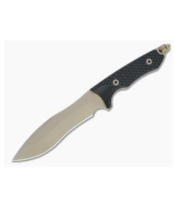 Spartan Ronin Shinto FDE S45VN Black Canvas Micarta Kydex Sheath Fixed Blade 47DEBKKYTN