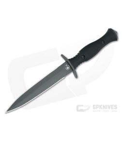 Spartan Harsey Dagger Black S45VN Black Micarta Kydex Sheath Fixed Blade 49BKBKKYBK