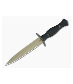 Spartan Harsey Dagger FDE Magnacut Black Micarta 