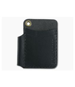 Hitch & Timber Scrawllet EDC Utility Wallet Pen Holder Black Leather