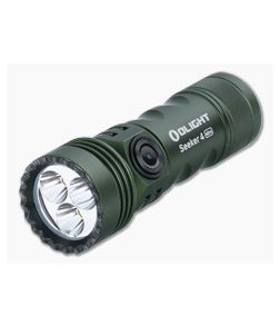 Olight Seeker 4 Mini OD Green Rechargeable 1200 Lumens Cool White and UV LED Flashlight