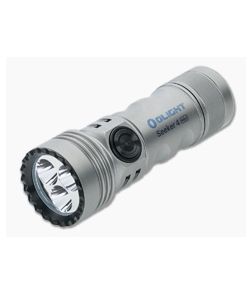 Olight Seeker 4 Mini Titanium 1200 Lumen + UV Flashlight