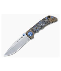 Spartan Harsey Folder Special Edition Dragon Stonewashed S45VN SF5-DRAGON