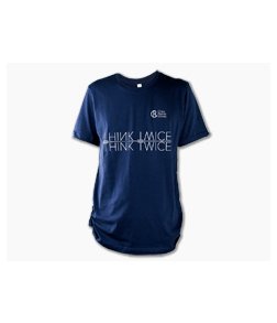 Chris Reeve T-Shirt Navy Blue X-Large