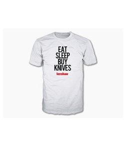 Kershaw Knives "Eat, Sleep, Buy Knives" Large T-Shirt 