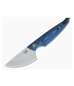 Smith & Sons Shrew AEB-L Blue/Black G10 EDC Neck Knife