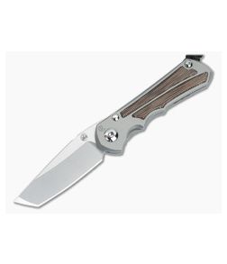 Chris Reeve Small Inkosi Tanto Natural Micarta Glass Blasted