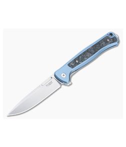 LionSteel Skinny Blue Titanium Carbon Fiber SK01-BL