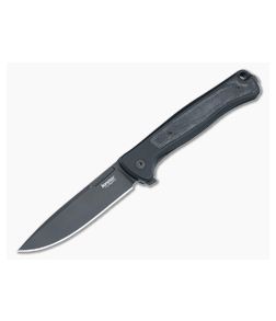 LionSteel Skinny Black Aluminum Black Blade SK01A-BB