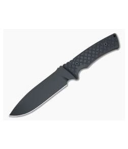 Spartan Blades Damysus Black 1095 Black Micarta Silver Line Fixed Blade SBSL003BKBK