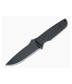 Spartan Blades Alala Black 1095 Black Micarta Silver Line Fixed Blade SBSL004BKBK