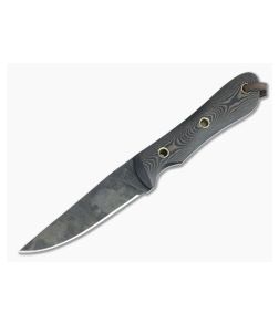 Smith & Sons Desperado Patina CPM-D2 Black & Maple Richlite Fixed Blade Knife SM10501