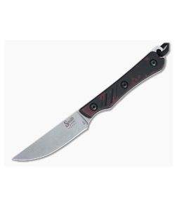 Smith & Sons Shoal Stonewashed AEB-L Lunar Eclipse Richlite Fixed Blade