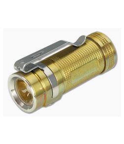 Olight S Mini Baton CU Raw Brass LED Flashlight 550 Lumens