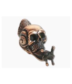 Lion Armory Snail-Skull Bead Copper