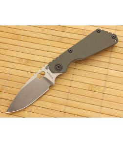 Strider SnG Flat Ranger Green G10 Spear Point CPM-S30V