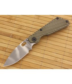 Strider SnG Gunner Grip Green G10 Ghost Stripe S30V  