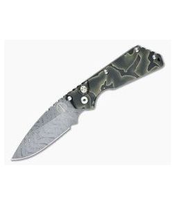 Protech Strider SnG Limited Rafir Noble Top Nichols Stainless Damascus Blade Automatic Knife