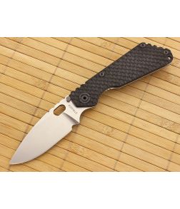 Strider SnG-S Spear Point Gunner Grip Black G10 CPM-154