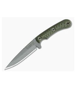 RMJ Tactical Sparrow Nitro-V Dirty Olive Every Day Carry Fixed Blade
