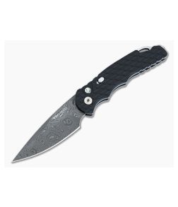 Protech Tactical Response TR-5 Feathered Aluminum Handle Nichols Damascus Drop Point Automatic T530-DC-002