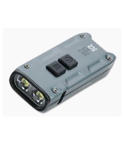NiteCore TIP SE Metallic Gray 700 Lumen Rechargeable Keychain Flashlight