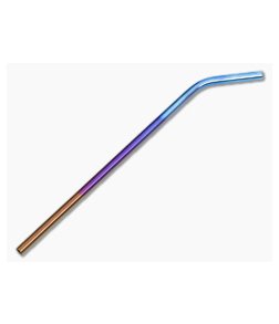 Steven Kelly Titanium Drinking Straw Bent Fade