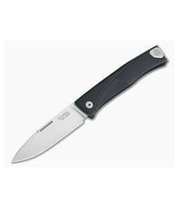 LionSteel Thrill Integral Black Aluminum Slip Joint H.WAYL Hidden Clip M390 TL-A-BS