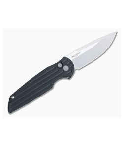 Protech TR-3 Left Handed Stonewashed Automatic TR-3-L-1