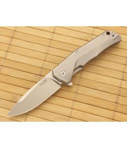 LionSteel T.R.E. Three Rapid Exchange Titanium Frame Lock Bronze Accents