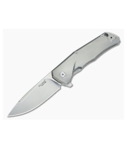 LionSteel T.R.E. Three Rapid Exchange Grey Titanium Frame Lock