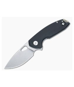 GiantMouse ACE Tribeca Flipper Black G10 Handles Stonewashed MagnaCut Drop Point Blade