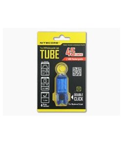 NiteCore Tube USB Rechargebale Keychain Light Blue