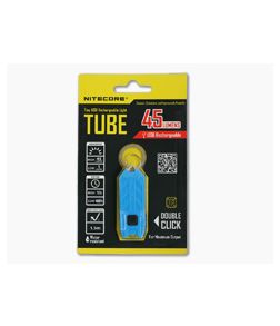 NiteCore Tube USB Rechargebale Keychain Light Azure Blue