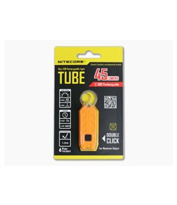 NiteCore Tube USB Rechargebale Keychain Light Orange