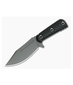 RMJ Tactical UCAP Black G10 4.25" 52100 Utility Fixed Blade
