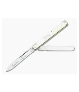 W.R. Case and Sons Gold Lip Pearl Doctor Knife G82085 - Mint