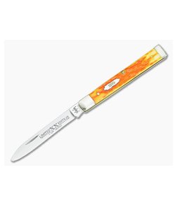 Case XX U.S.A. (2005) Orange Peel Jig Doctor Knife - Mint